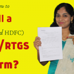 How-to-fill-a-SBI-and-HDFC-NEFT-RTGS-Form