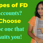 What are the types of Fixed deposit accounts available