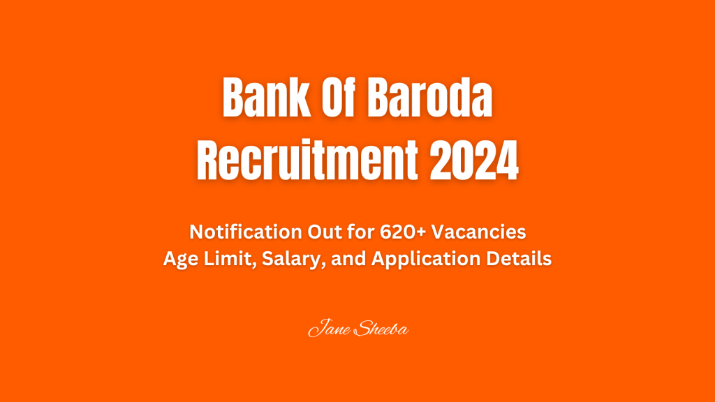 Bank of Baroda recruitment